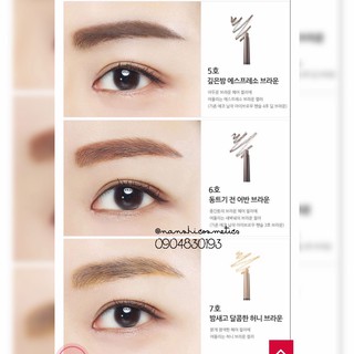 Chì Kẻ Lông Mày Auto Eyebrow Pencil Innisfree