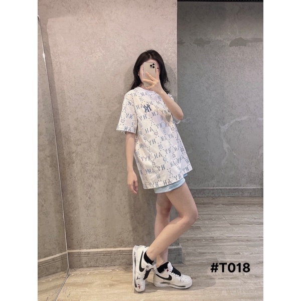 Áo NY trắng phối