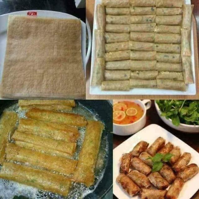 Vỏ ram Hà Tĩnh ( bánh đa nem