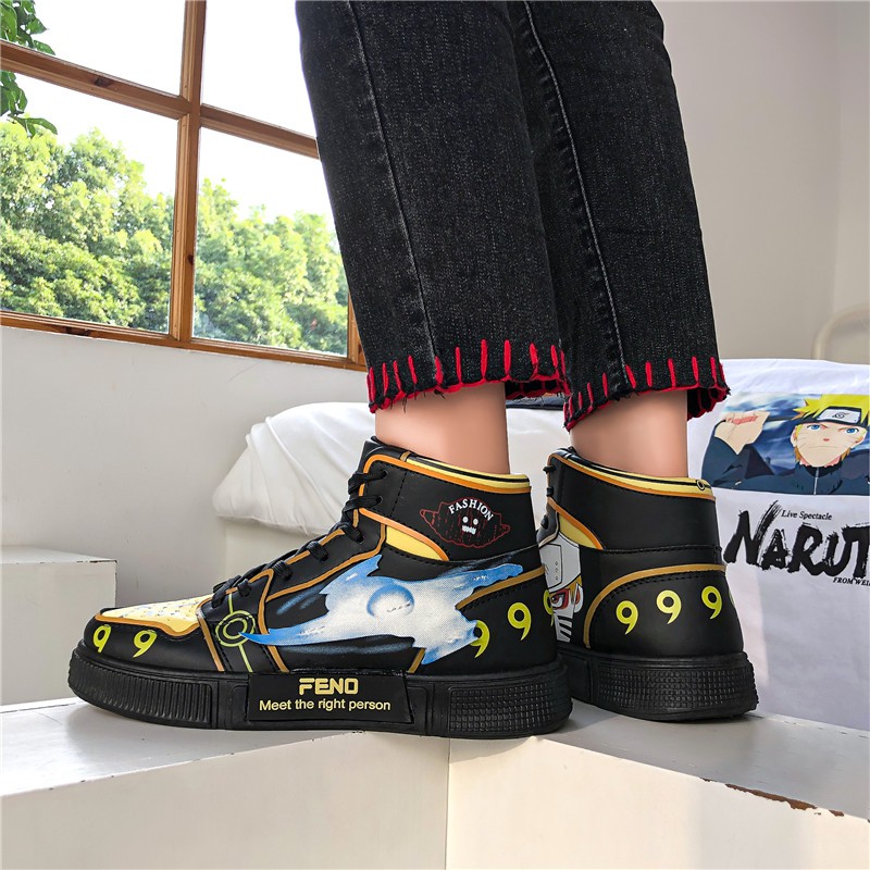 Naruto Fashionable Men's Sports Shoes