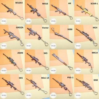 Móc khóa Mô Hình PUBG 36 mẫu