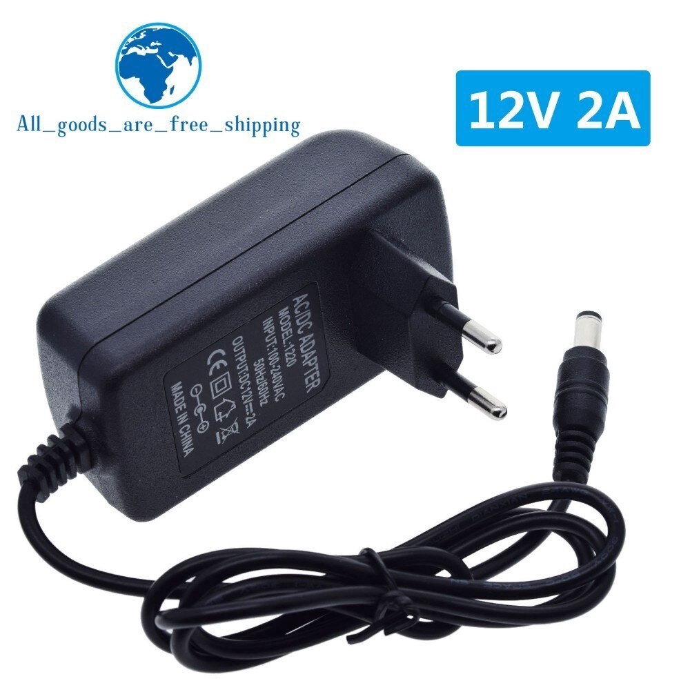 Bộ Sạc Chuyển Đổi 100-240v Ac Sang Dc 5v 12v 1a 2a 3a 0.5a Eu 5.5mm X 2.5mm Cho Arduino | BigBuy360 - bigbuy360.vn