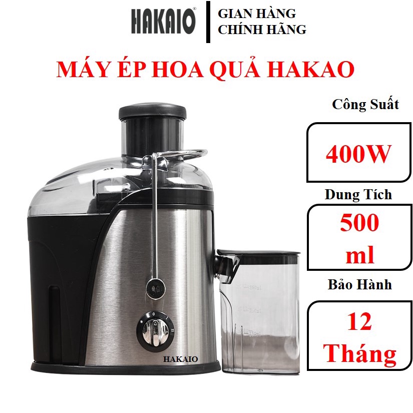 [Mã ELHA22 giảm 5% đơn 300K] Máy Ép Hoa Quả HAKAIO Nhật Bản [BH-12 Tháng] ép hoa quả rau củ