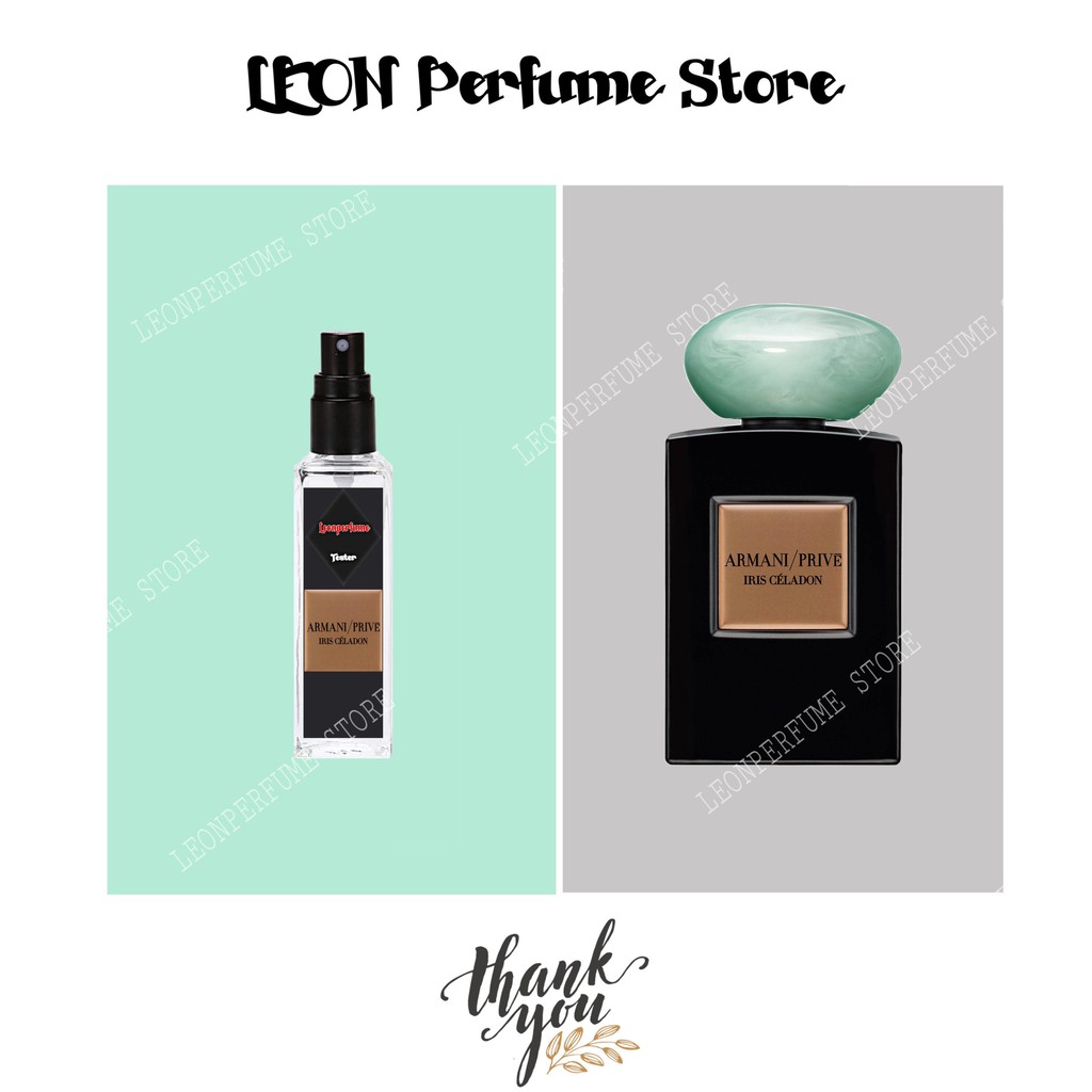 💎LEON💎 Nước hoa dùng thử Armani Prive Iris Celadon Tester 5ml/10ml