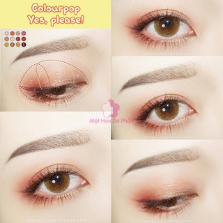 Bảng Màu Mắt Colourpop Yes,Please! 12 Ô