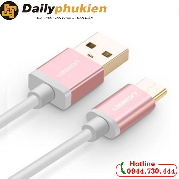 Cáp sạc USB sang USB-C 1.5m UGREEN 30509 dailyphukien