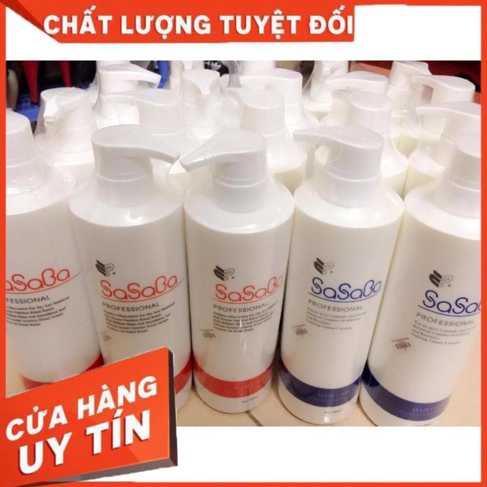 Dầu gội và hoàn hình SASABA PLUS