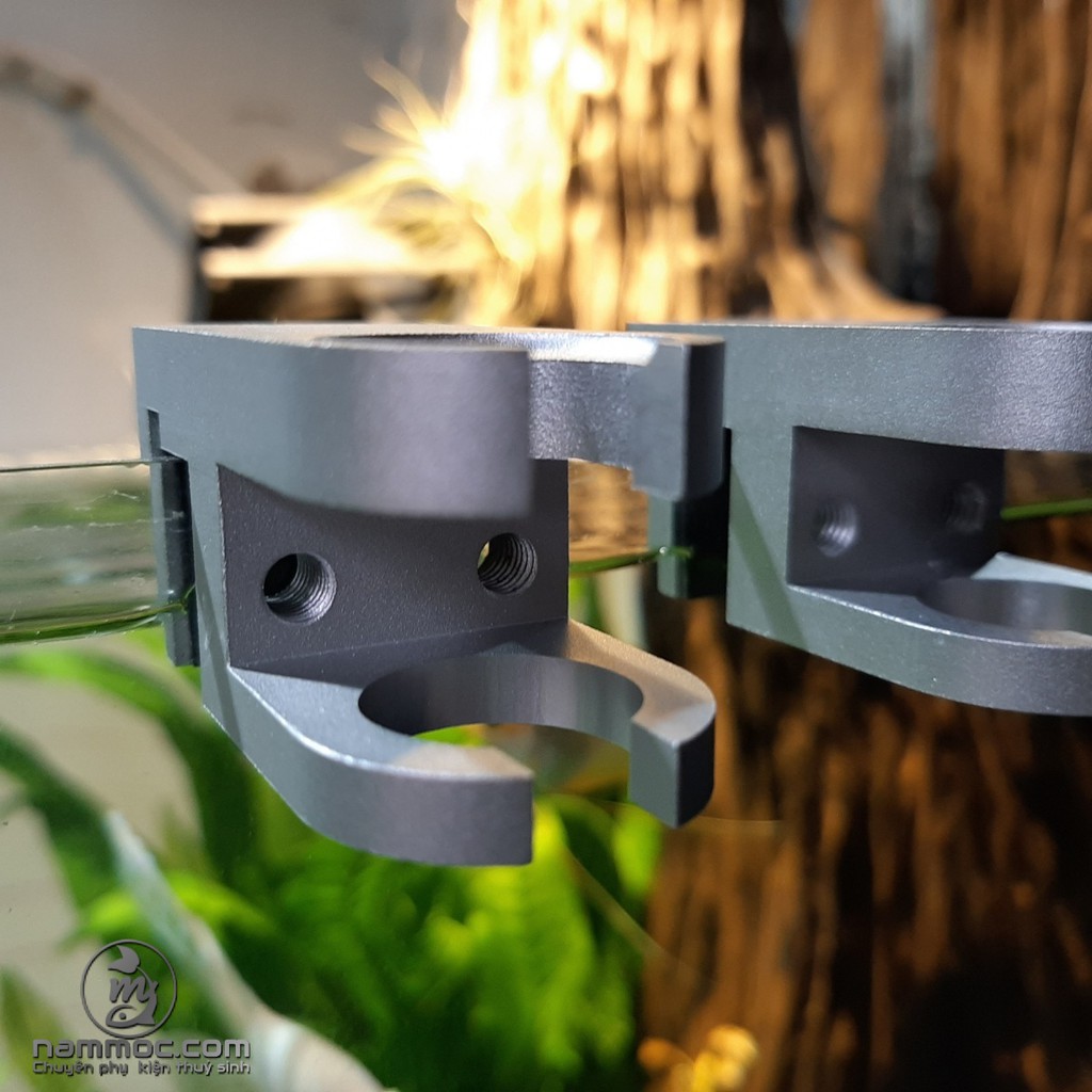 Kẹp Nhôm - Kẹp Ống In-Out Bể Thuỷ Sinh, Cá Cảnh