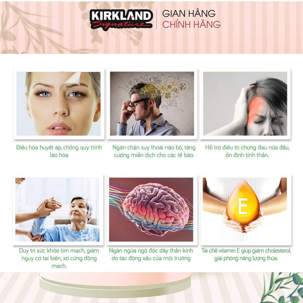 Combo 2 sản phẩm Fish Oil 1000mg 400 viên + CoQ10 300mg Kirkland Signature của Mỹ