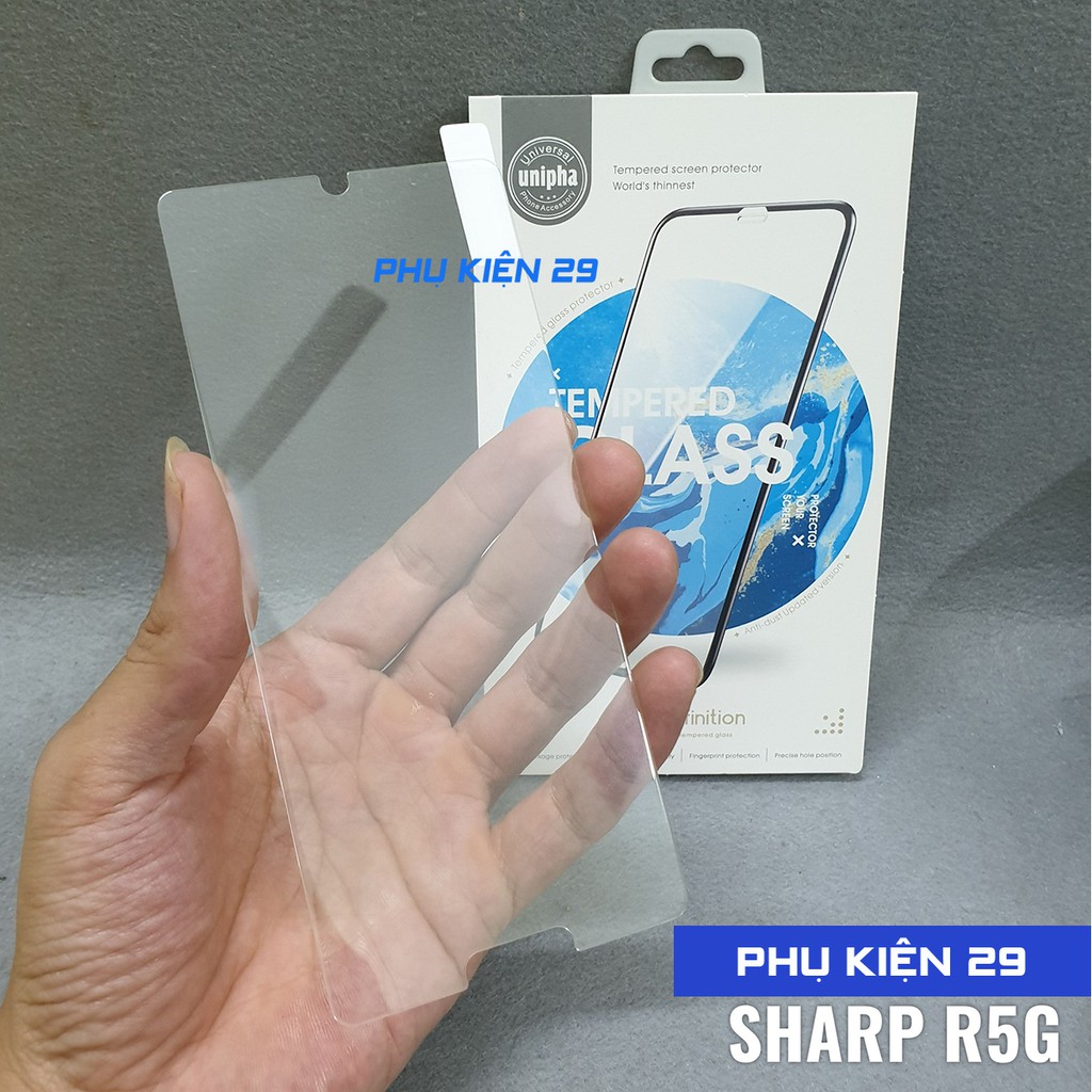 [Sharp R2/R2 compact/ R3/ R5G] Kính cường lực Glass Pro+ 9H