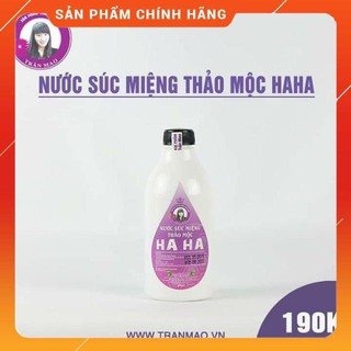 NƯỚC SÚC MIỆNG THẢO MỘC HAHA