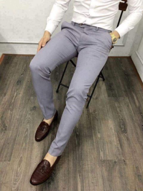 [Chỉ 3 ngày] quần âu nam màu đen vải tuyết hàn cao cấp/mặc mát , không xù không phai màu - AH45 | BigBuy360 - bigbuy360.vn