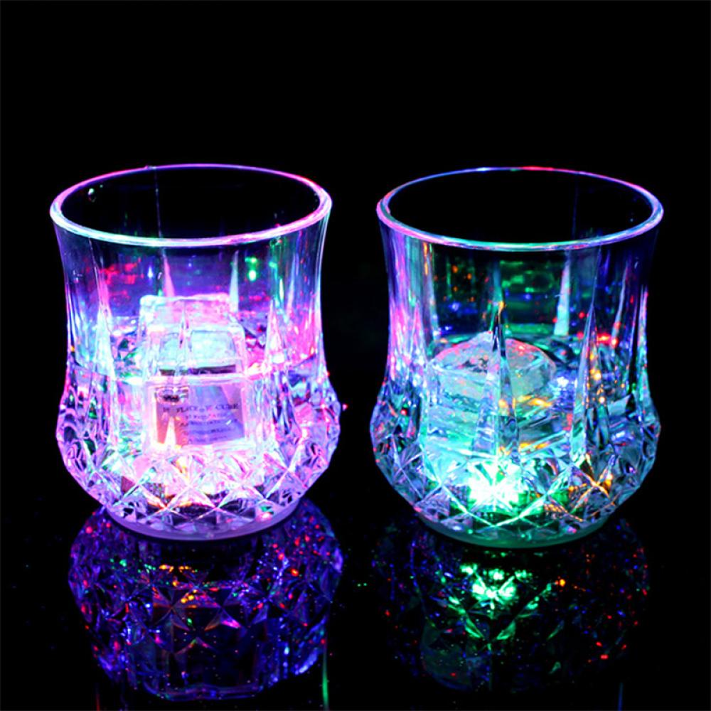 Cốc Uống Rượu/Rượu Bia Có Đèn LED Phát Sáng Tự Động 270ML Dành Cho Trang Trí Tiệc