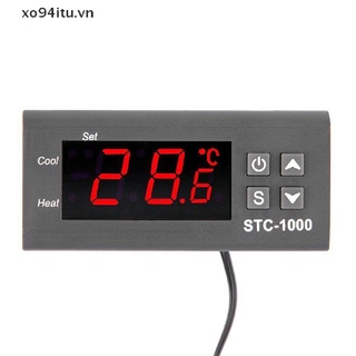 Bộ điều khiển nhiệt độ kỹ thuật số 12v / 24v / 110v / 220v stc-1000