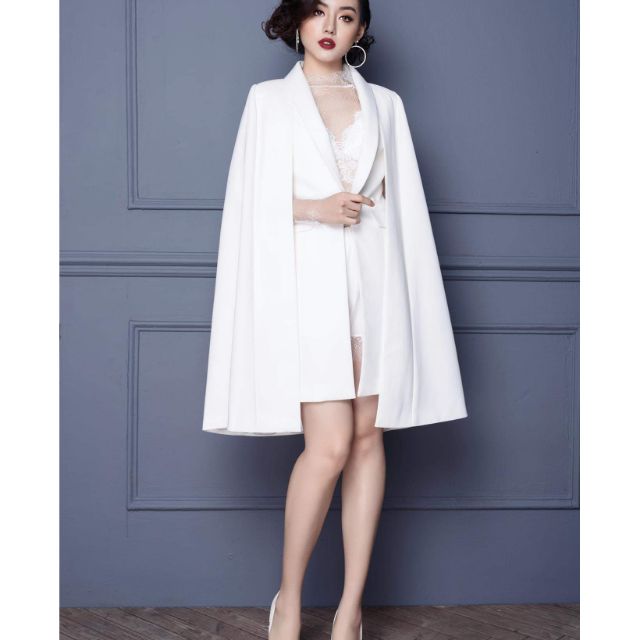 Áo khoác vest nữ dáng dài