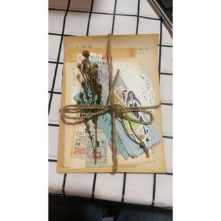 Set Basic packet làm Junk journal
