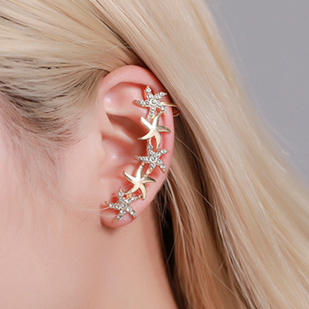 Đôi Bông Tai Họa Tiết Hoa Và Bướm Đính Đá Cho Nữ