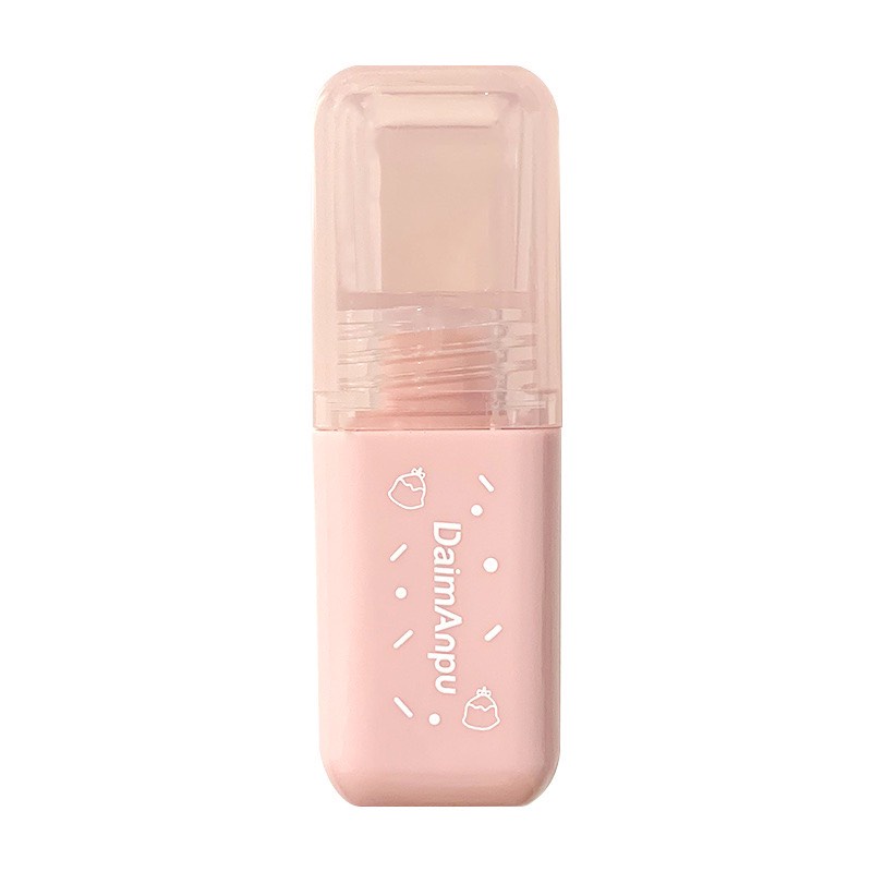✨✨Son kem DAIMANPU Blur Tint Doughnut Mirror Lip Glaze Bitter Hour Taupe