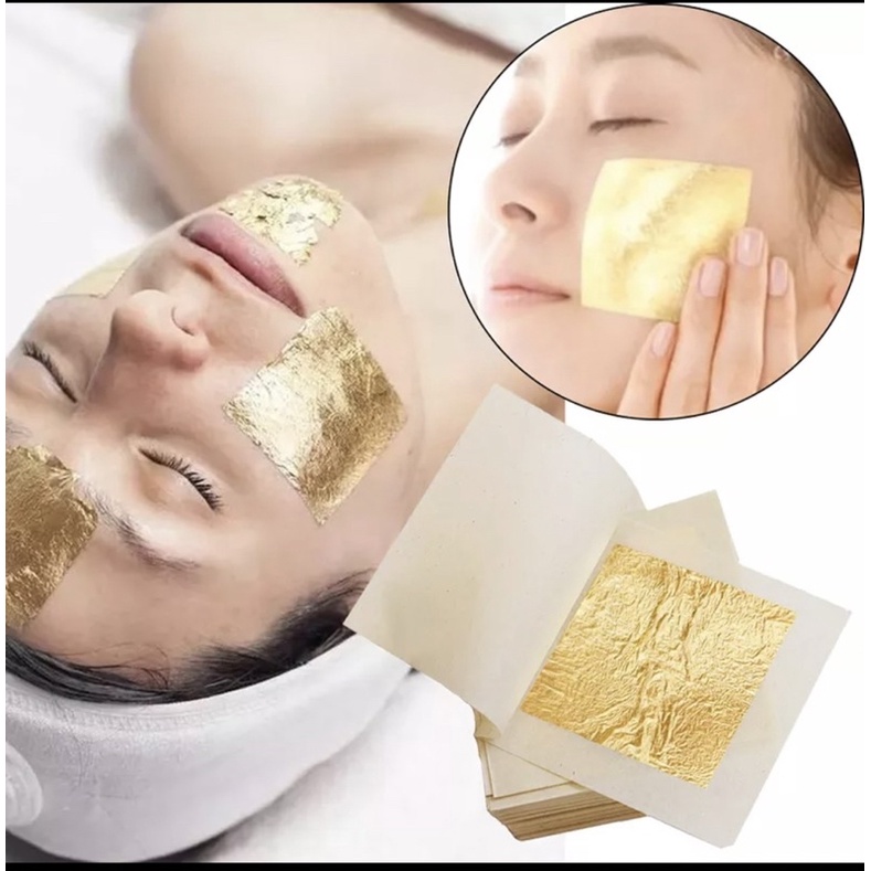 Lá vàng 24k thực phẩm ăn được - tinh khiết 99%