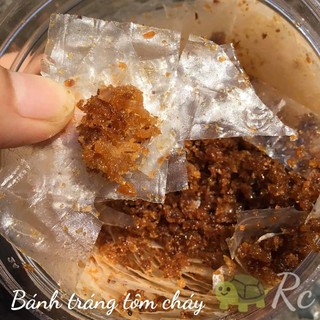 bánh tráng tôm cháy tỏi