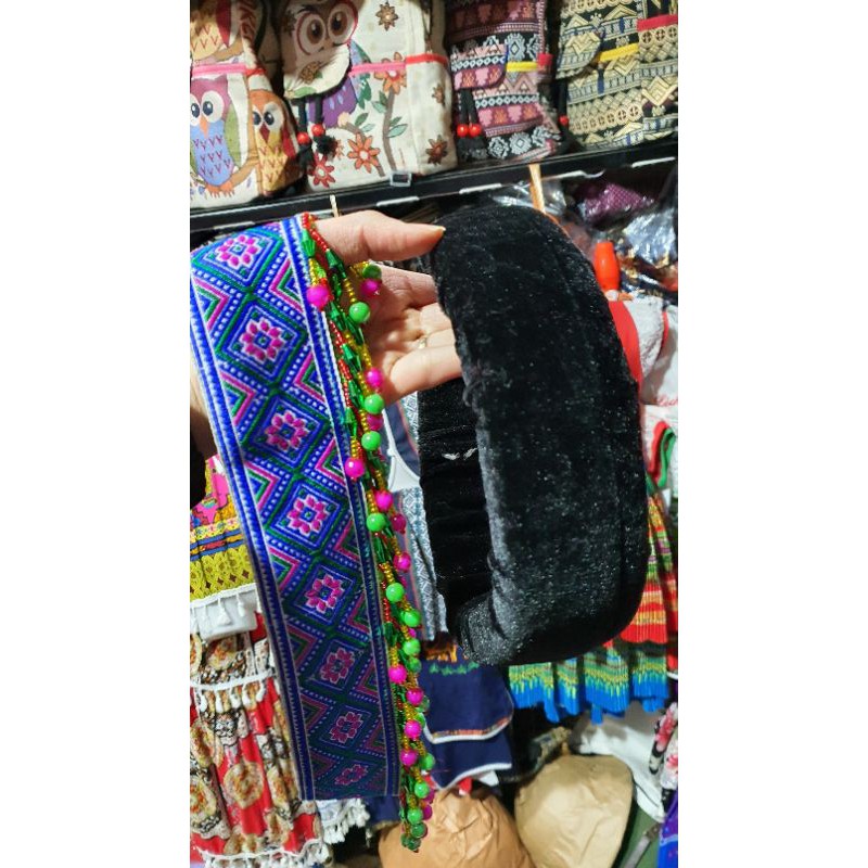 VẤN ĐỘI ĐẦU HẠT CƯỜM H'MONG SIZE TRẺ CON
