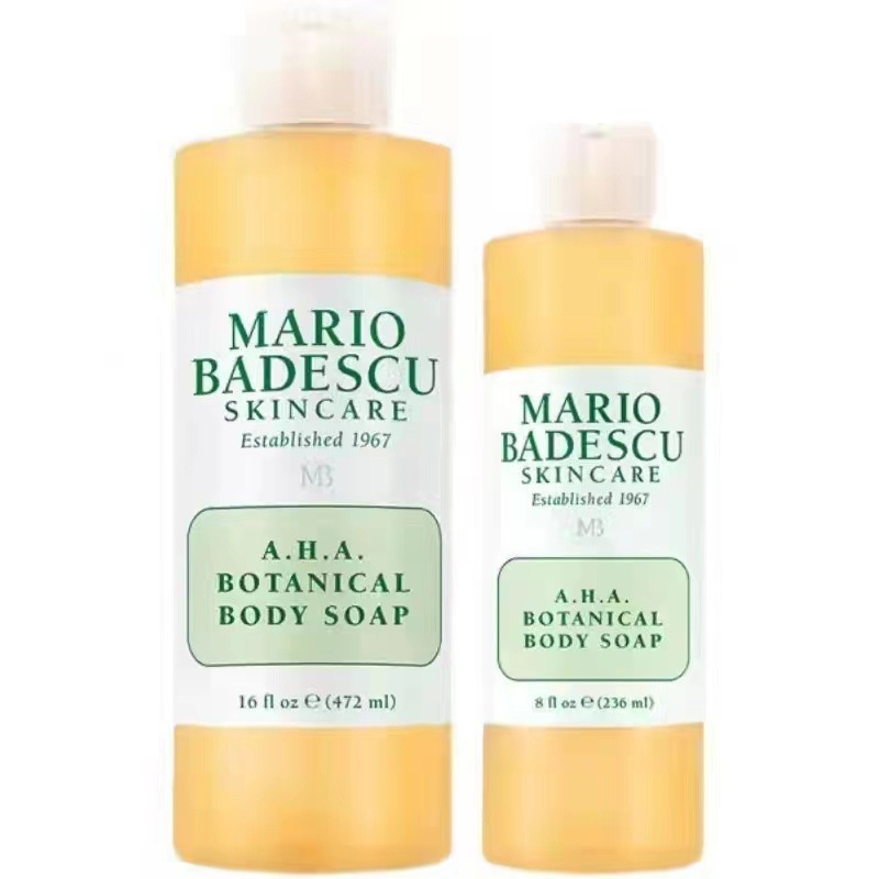 Sữa Tắm Axit Trái Cây Mario Badescu MB AHA 236ml/472ml Chăm Sóc Cơ Thể