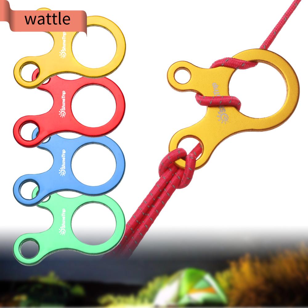 Dụng Cụ Khóa Dây Lều Cắm Trại Bằng Hợp Kim Nhôm