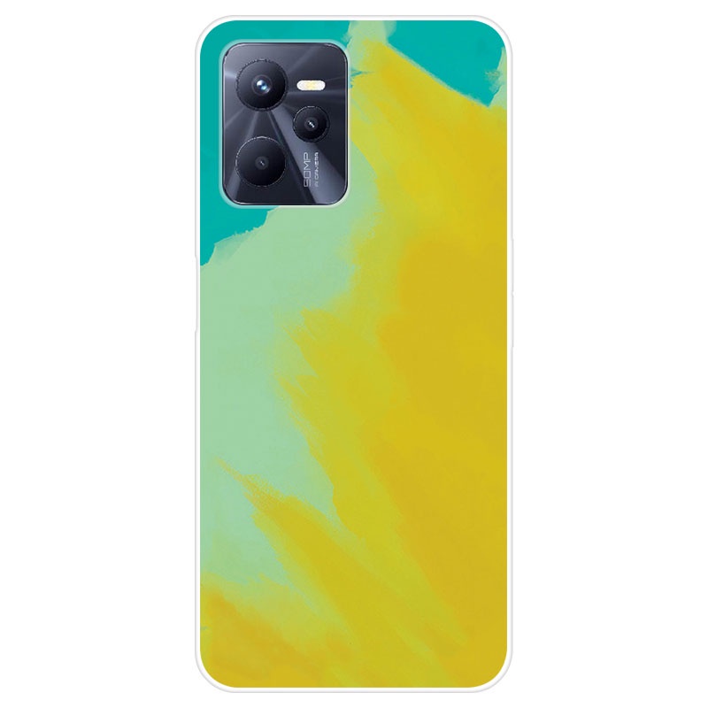 Ốp Lưng Điện Thoại  Realme C35 / Narzo 50A Prime dẻo in hình loang màu sắc nét