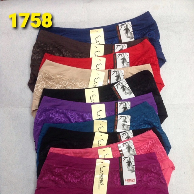 10 Quần lót nữ (1758) cotton hàng Việt Nam cao cấp