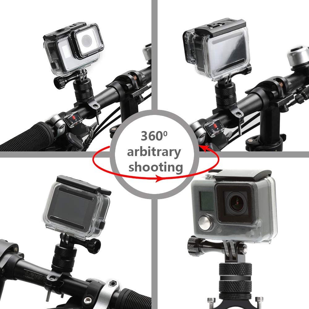 GOPRO Giá Đỡ Máy Ảnh Gắn Tay Lái Xe Đạp Leo Núi Chống Trượt Có Thể Điều Chỉnh Nhiều Màu | BigBuy360 - bigbuy360.vn