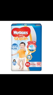 Tã quần Huggies M/74M; L/68M; XL/62M; XXL/56M