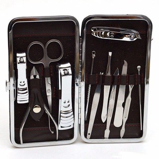 Bộ Kềm Cắt Móng Tay 12 Món Tiện Dụng