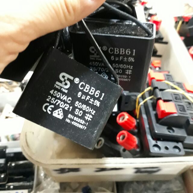 2TỤ QUẠT 6uF/450V