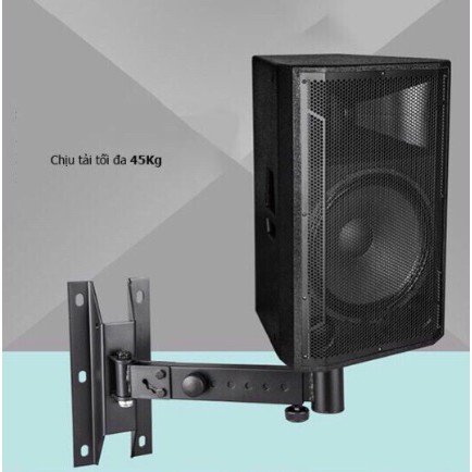 Giá đỡ loa treo loa cọc gắn tường - giá treo loa đứng - giá loa full bass 30 50 chịu tải đến 50 kg (bộ 2 chiếc)