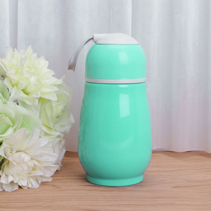 1 Bình Nước Giữ Nhiệt Hình Chim Cánh Cụt Đáng Yêu Bằng Thép Không Gỉ