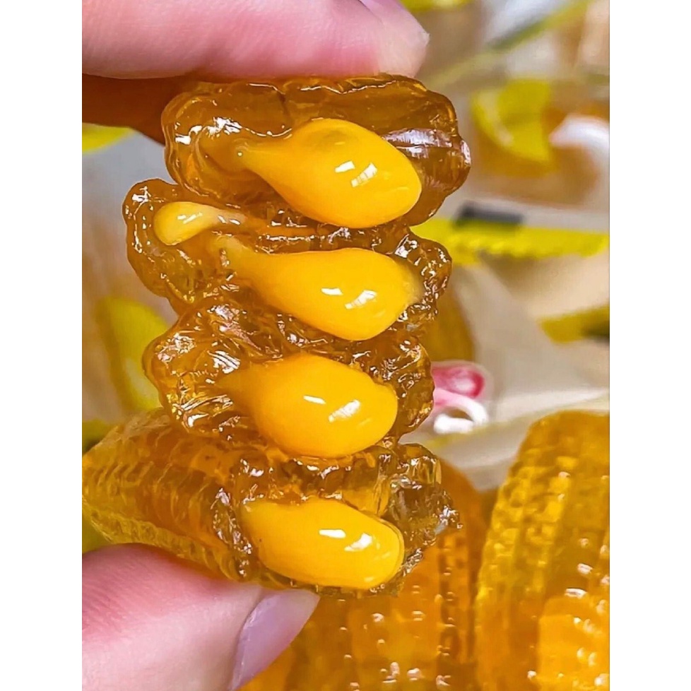 Kẹo bắp ngô nhân chảy, kẹo dẻo vị ngô thơm ngon loại gói 2.5kg