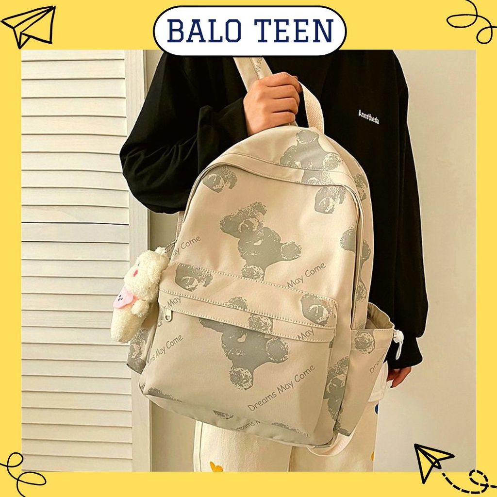 BALO NỮ NAM MINI THỂ THAO, ĐI HỌC, DU LỊCH THỜI TRANG UNISEX - TÚI CẶP XÁCH ĐỰNG LAPTOP ULZZANG COMFOR