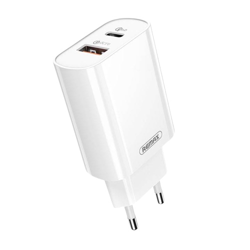 Chính Hãng - Củ Sạc Nhanh Remax RP-U37 2 Cổng Sạc Nhanh (QC 3.0 và PD 18W)