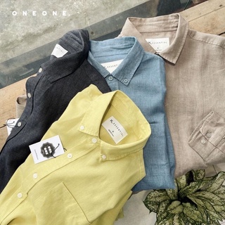 Sơ mi Linen (Đũi) basic