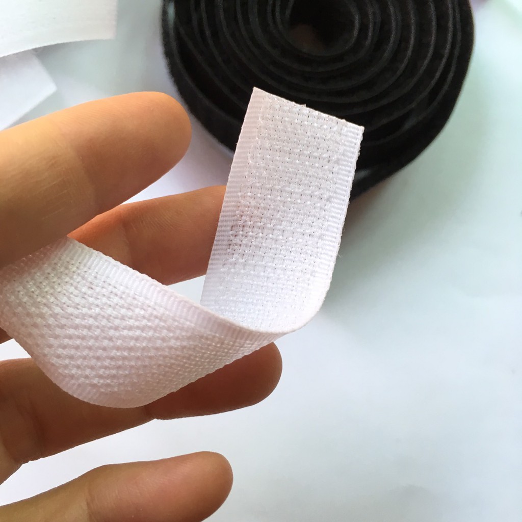 Băng dán xé gai bông (velcro tape/ khóa nhám)