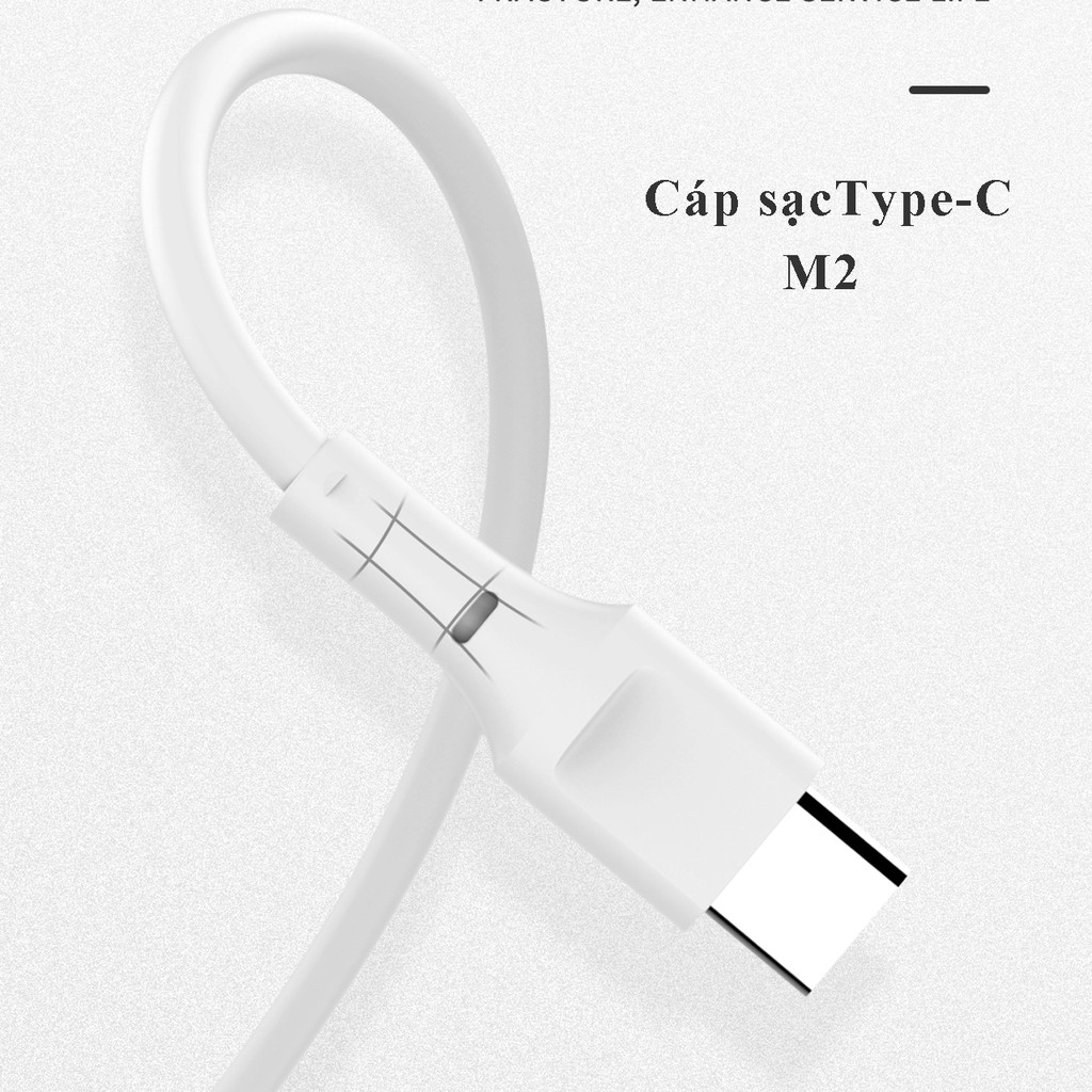 Cáp sạc M2, M3 [Mua 5 dây giá sỉ]Chính Hãng có TypeC, Lightning cho các loại Điện Thoại, Pin Dự Phòng,Tai nghe Bluetooth