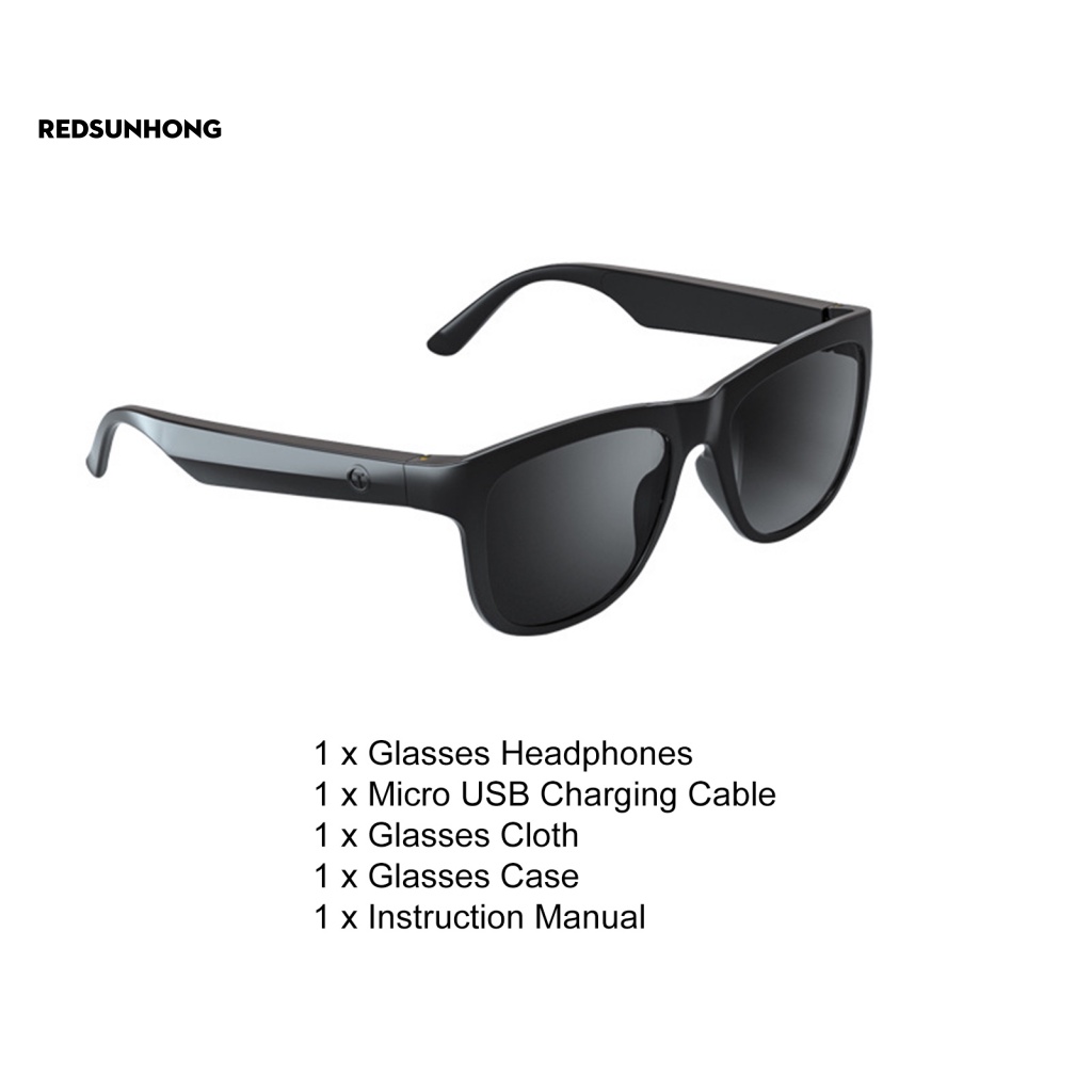 Kính Mát Tích Hợp Tai Nghe Bluetooth 5.0 Không Dây RSH.z Lenovo C8