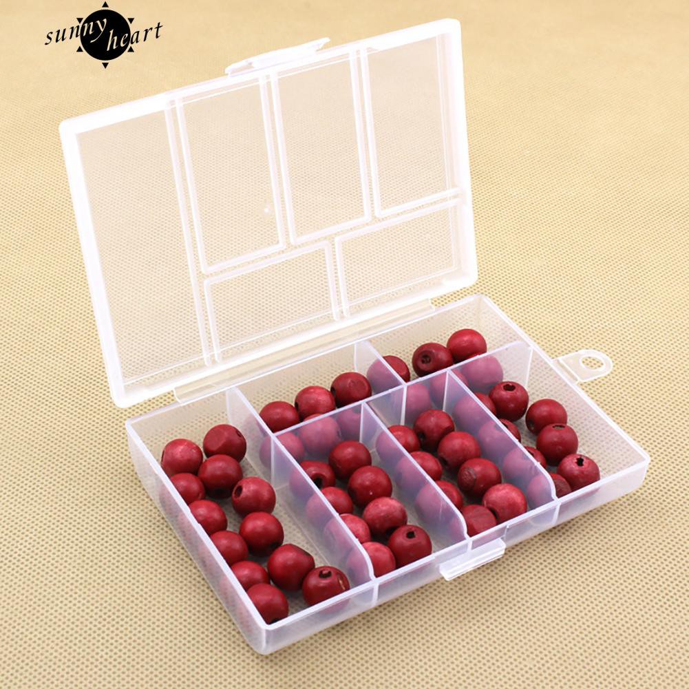 Hộp Nhựa 6 Ngăn Đựng Trang Sức Tiện Lợi