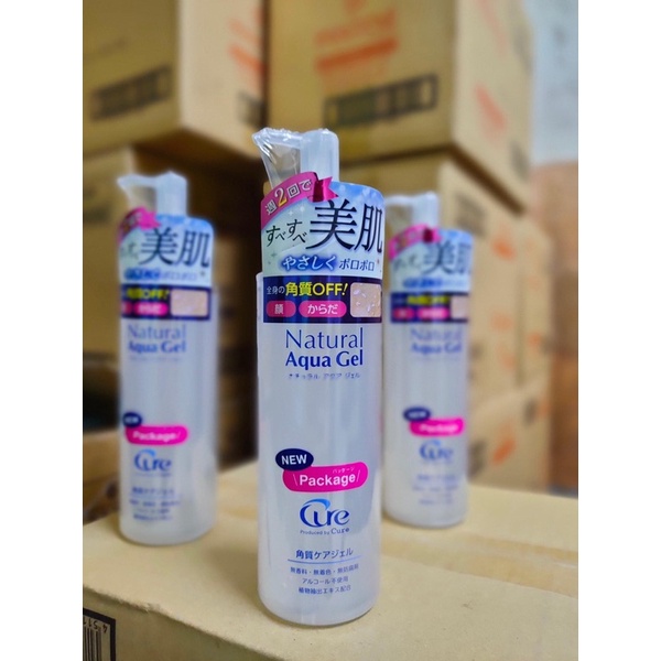 Tẩy da chết Cure Natural Aqua Gel Nhật Bản