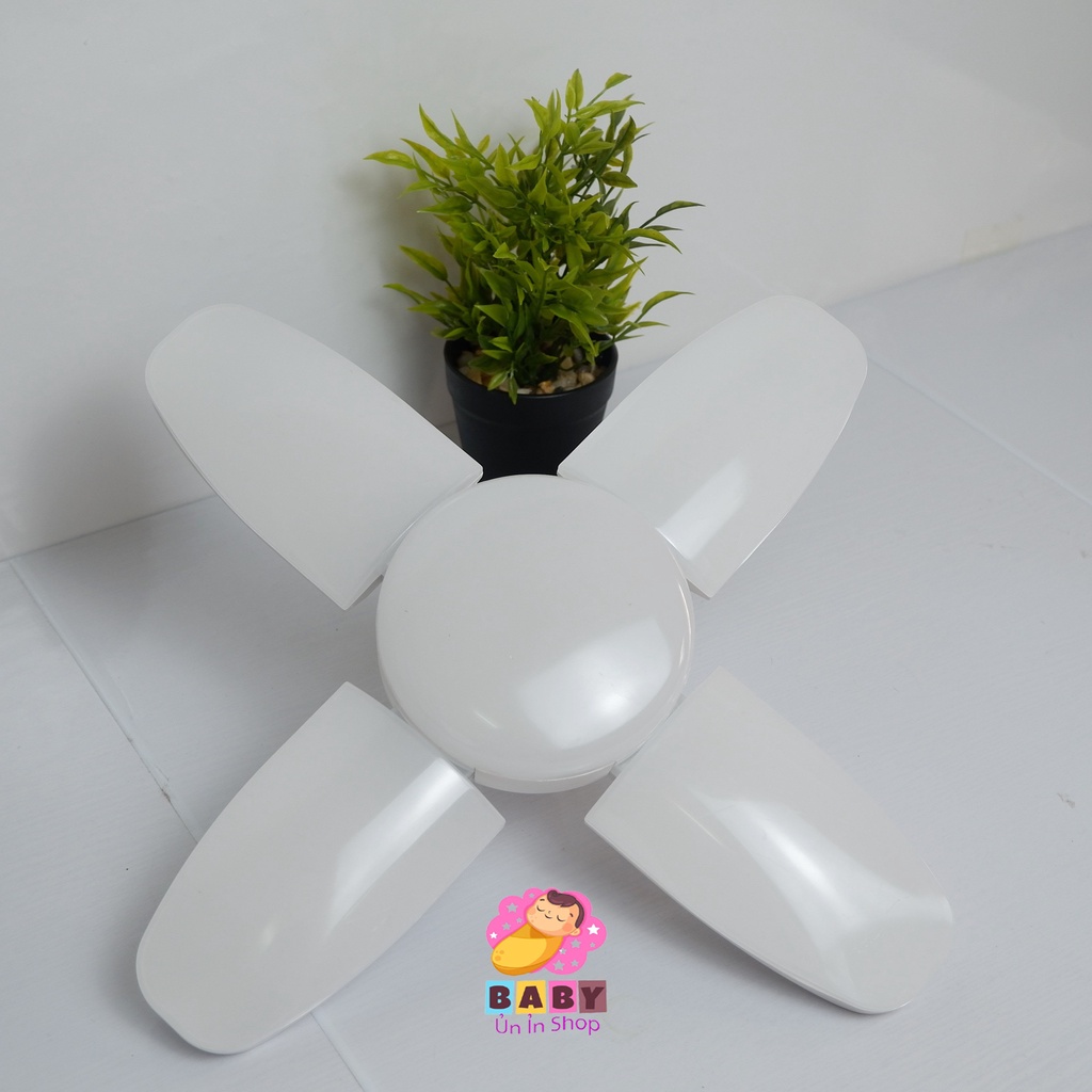 ĐÈN LED SIÊU SÁNG 4 CÁNH 5 BÓNG PHÁT SÁNG SIÊU TIẾT KIỆM ĐẾN 60% ĐIỆN NĂNG