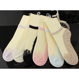 COMBO 10 ĐÔI TẤT REN CÔNG CHÚA CỔ NGẮN