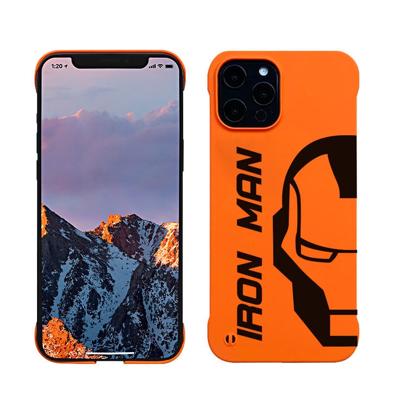 Ốp Điện Thoại Không Viền Bảo Vệ Cho iPhone12 11Pro Xr 7P/8P 6s
