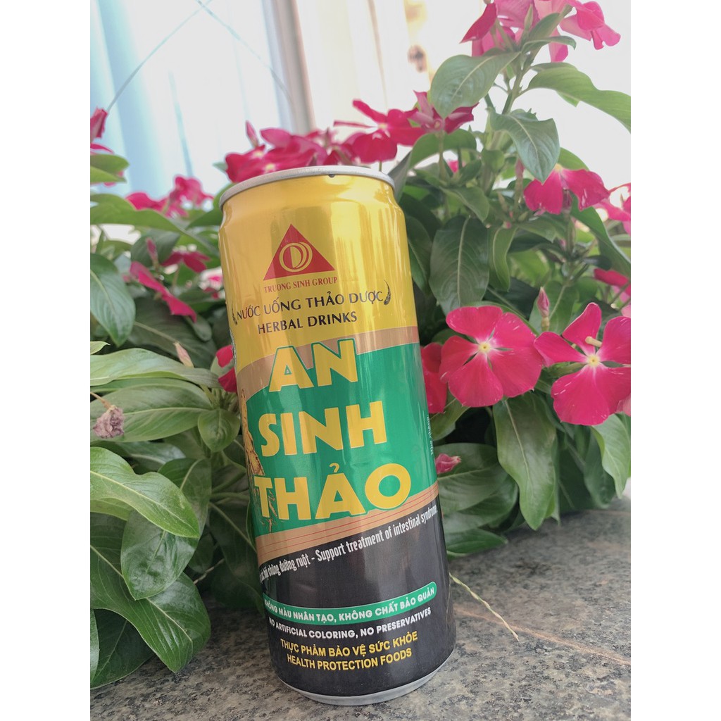 AN SINH THẢO - 1 lốc 6 lon - Nước uống thảo dược