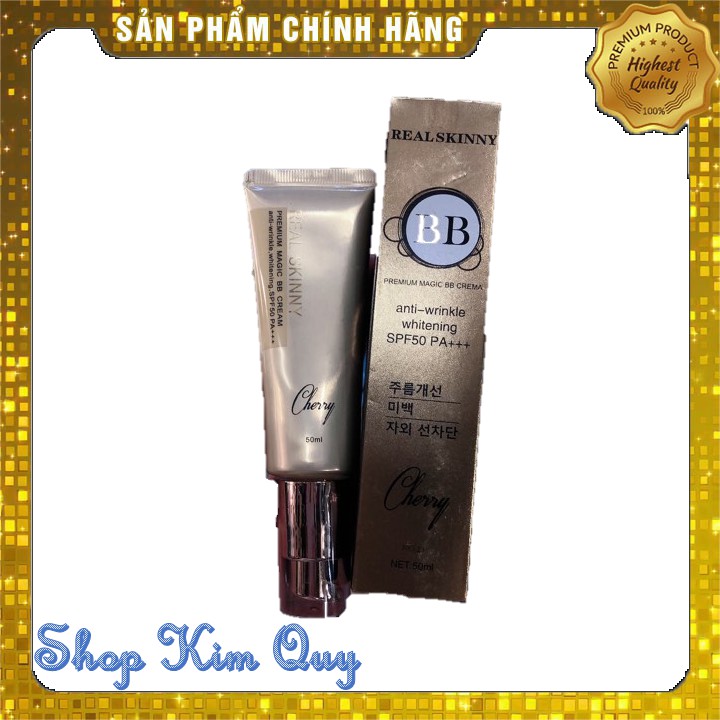 KEM NỀN BB CHERRY CREAM DƯỠNG TRẮNG - CHỐNG NẮNG - CHE KHUYẾT ĐIỂM