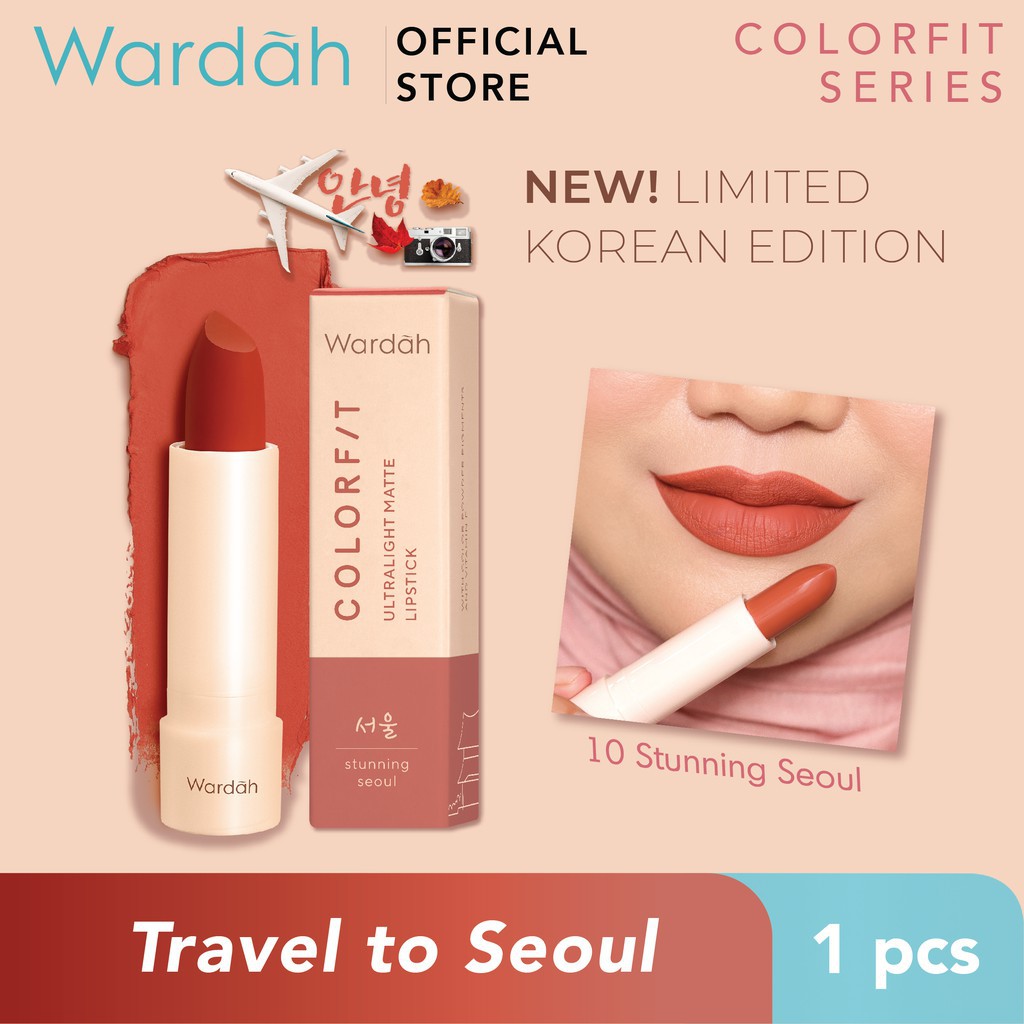 (hàng Mới Về) Son Lì Siêu Nhẹ Nhiều Màu Sắc Thời Trang Hàn Quốc Wardah Colorfit | BigBuy360 - bigbuy360.vn